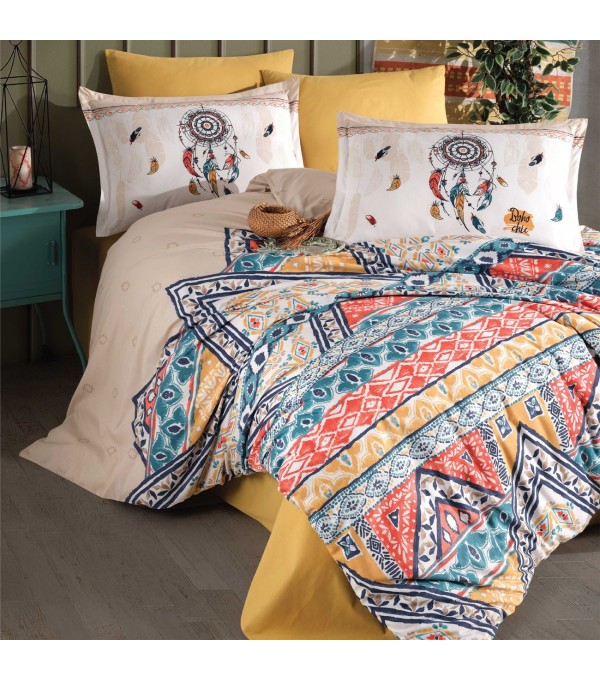 Boho Çift Kişilik Nevresim Takımı