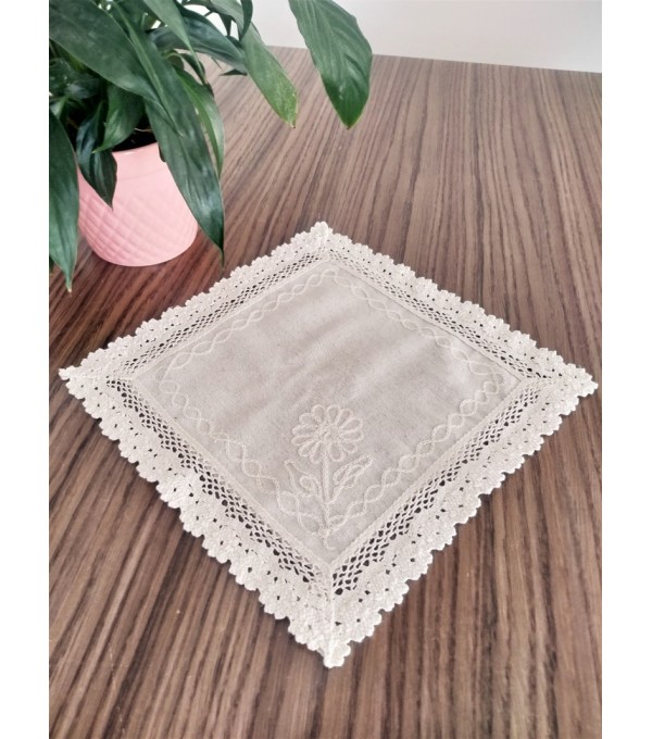 Dantelli Mini Peçete 25x25