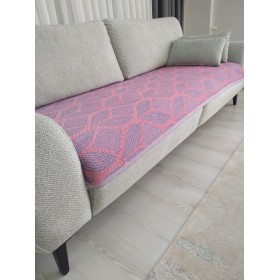 Jakarlı Pembe Mor Peştemal