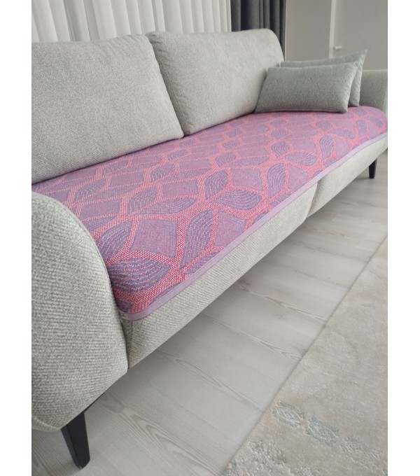 Jakarlı Pembe Mor Peştemal